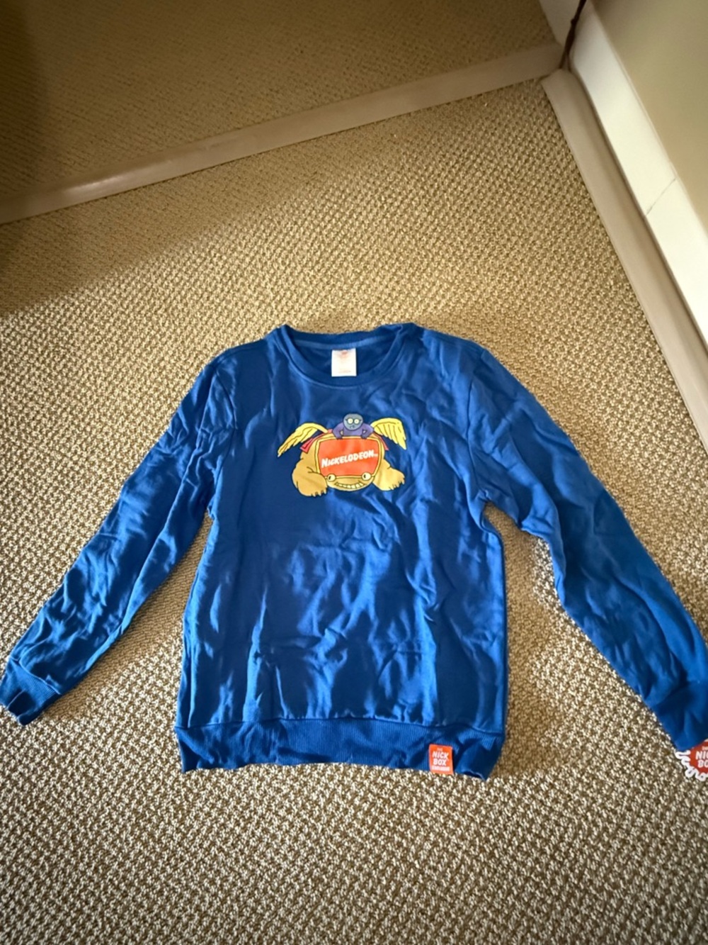 NWT Nick-box Nickelodeon Graphic crew neck Sweatshirt